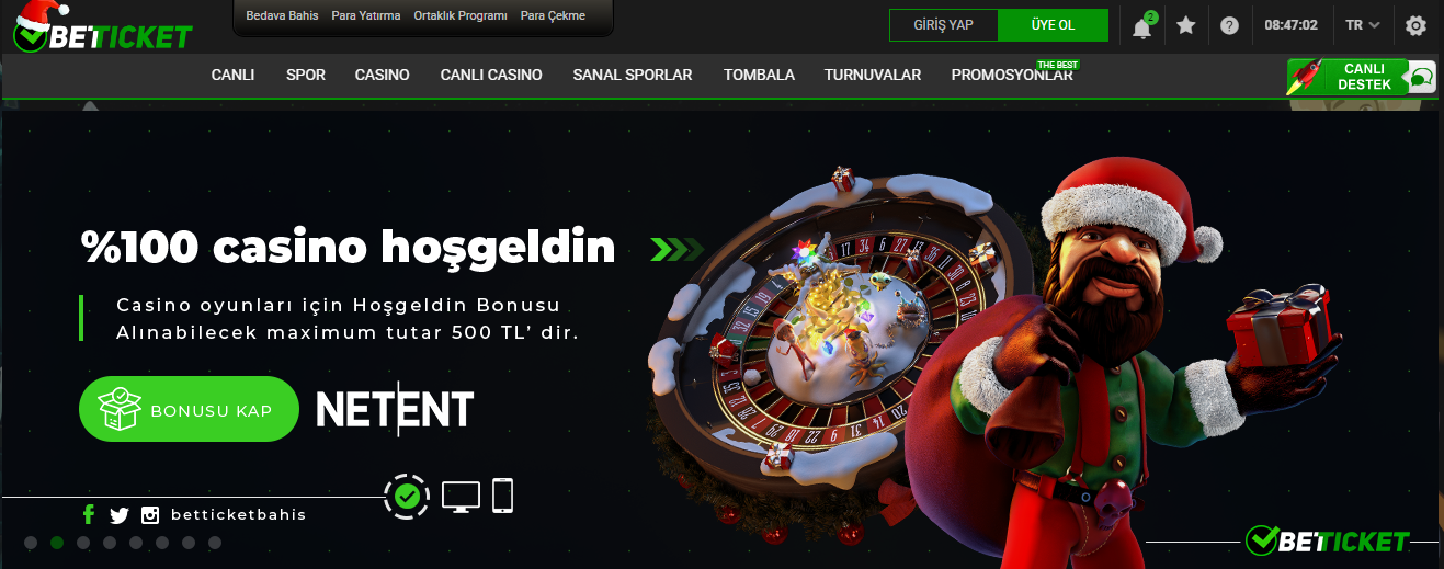 betticket casino