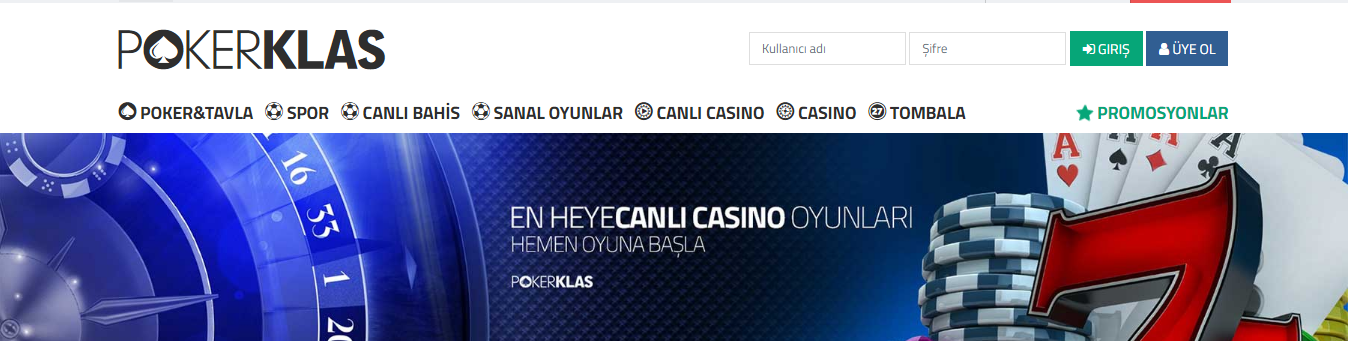 Pokerklas casino